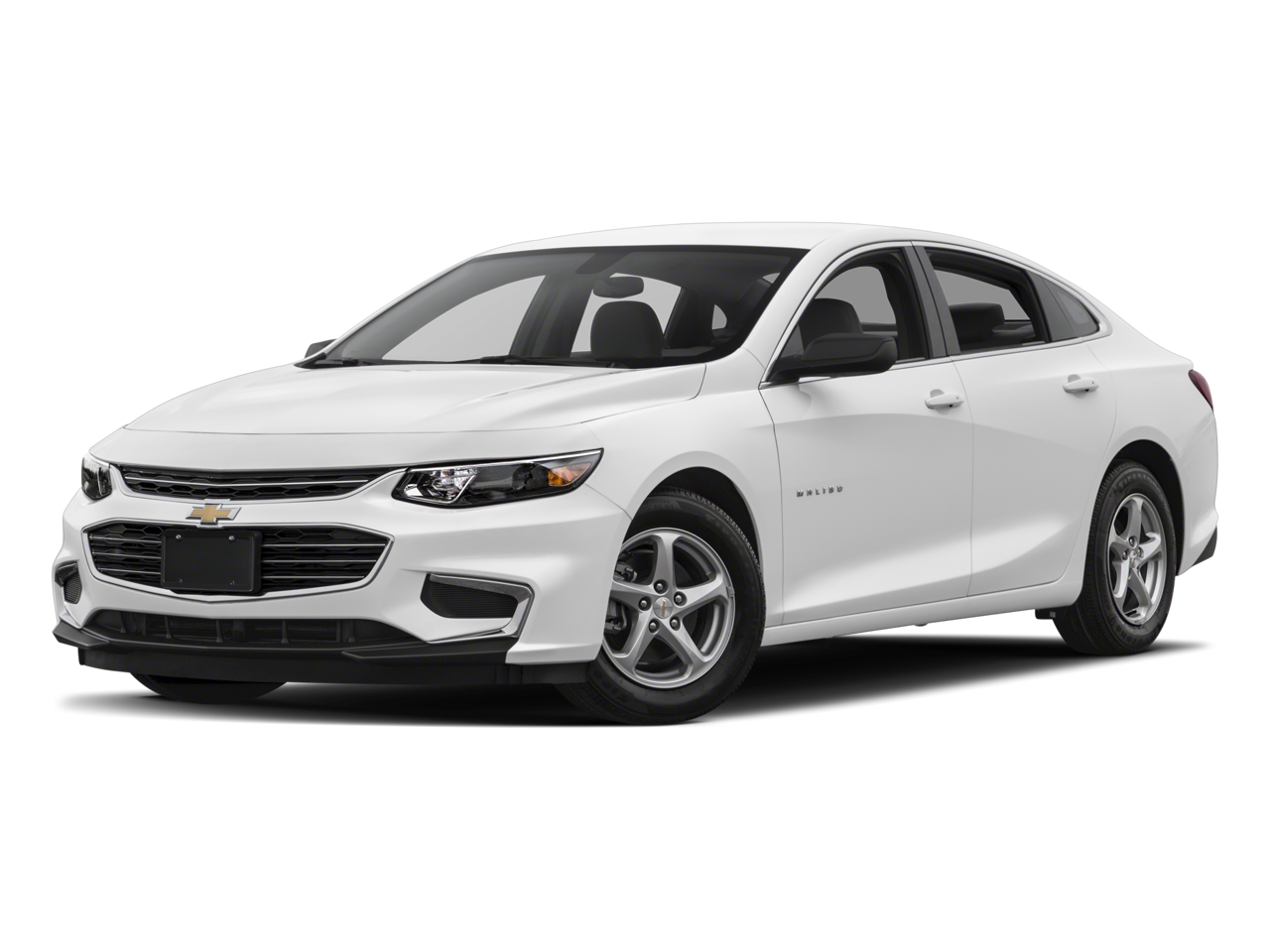 2018 Chevrolet Malibu LS in Blue Velvet Metallic — front three-quarter view