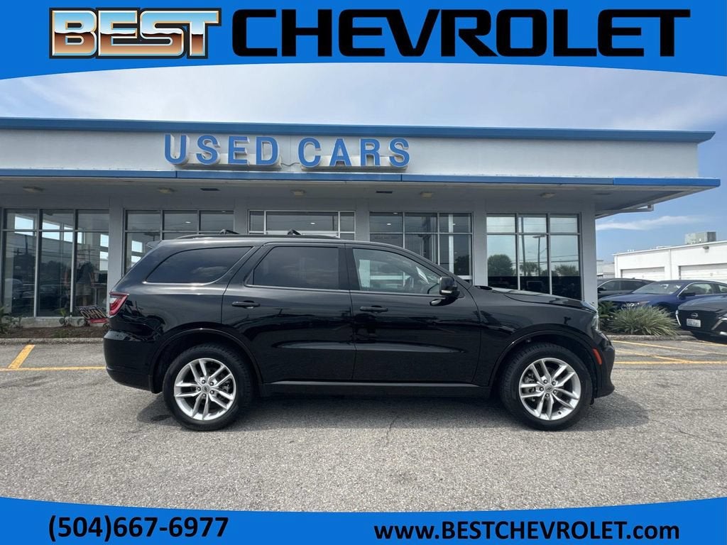 2024 Dodge Durango GT Plus in Black — front three-quarter view