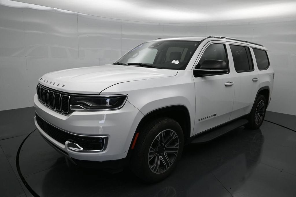 2024 Jeep Wagoneer Series II in White — front three-quarter view