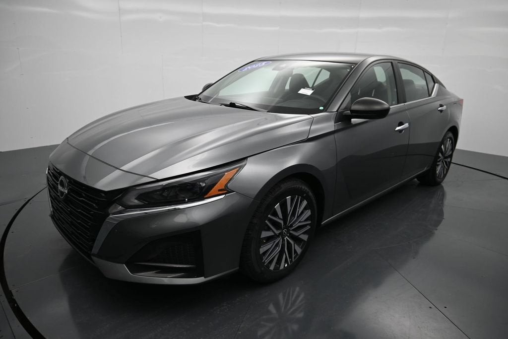 2025 Nissan Altima SV in Gray — front three-quarter view