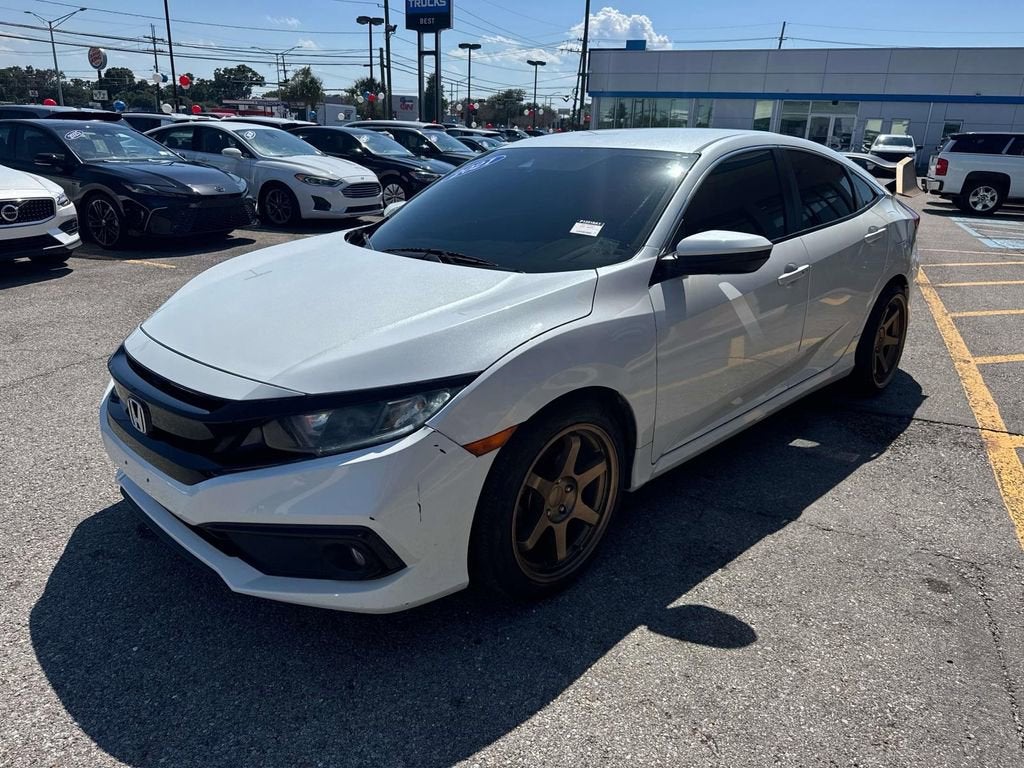 2021 Honda Civic Sedan — interior view